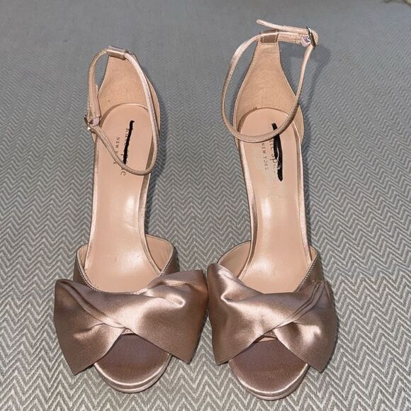 Kate Spade Woman’s Bridal Bow Strappy Heel Sandals Size 6.5 - Picture 5 of 6